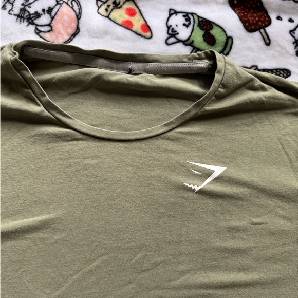 Men’s Gymshark Green Short Sleeve Shirt - Picture 2 of 2